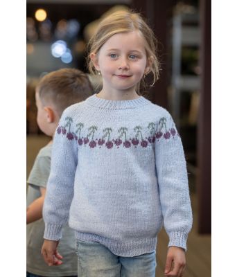 Cherrygenseren til barn i lyseblå - Viking-2518-2B