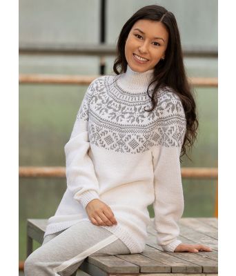 Frost genser fra Viking 1823-3 hvit