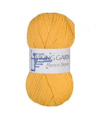 Viking garn - Alpaca Storm 540 Solgul