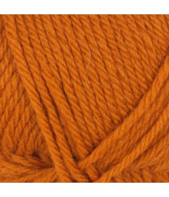 Viking garn - Eco Highland Wool 244 Brent oransje