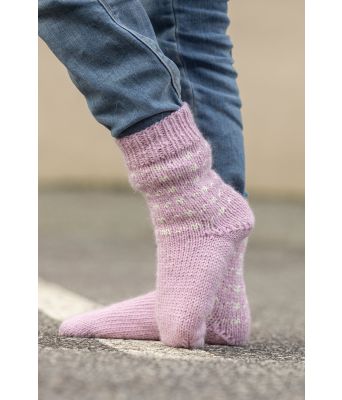 Rosa Sval islendersokker - Viking-SC-0010-4-661602