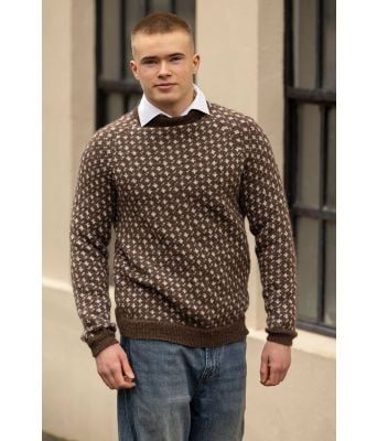 Lunde islender genser i brunt - Viking-SC-0010-7-608606