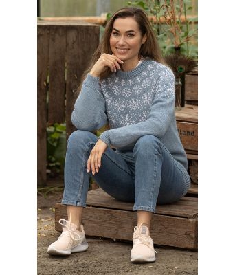 Snøfnugg genser fra Viking 1824-10