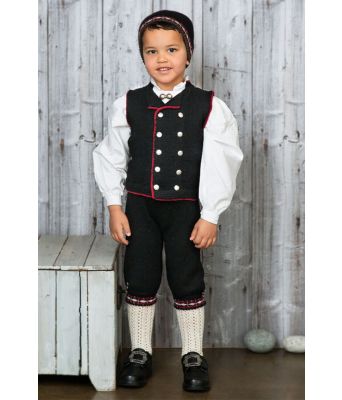 William Sort bunad til gutt med nikkers - Viking 1603-03