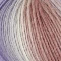 Gjestal garn - Pretty print ullgarn 509 Lillafarget