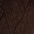 Viking garn - Alpaca liten storm 718 Mørk brun